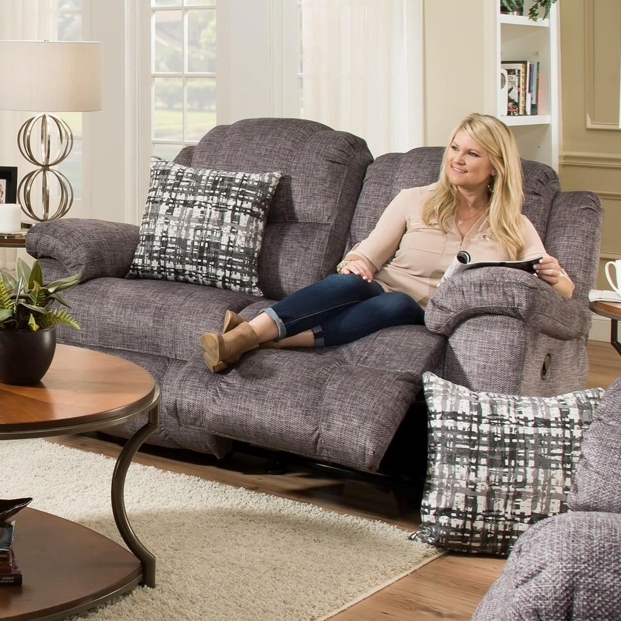 Power reclining shop rocking loveseat